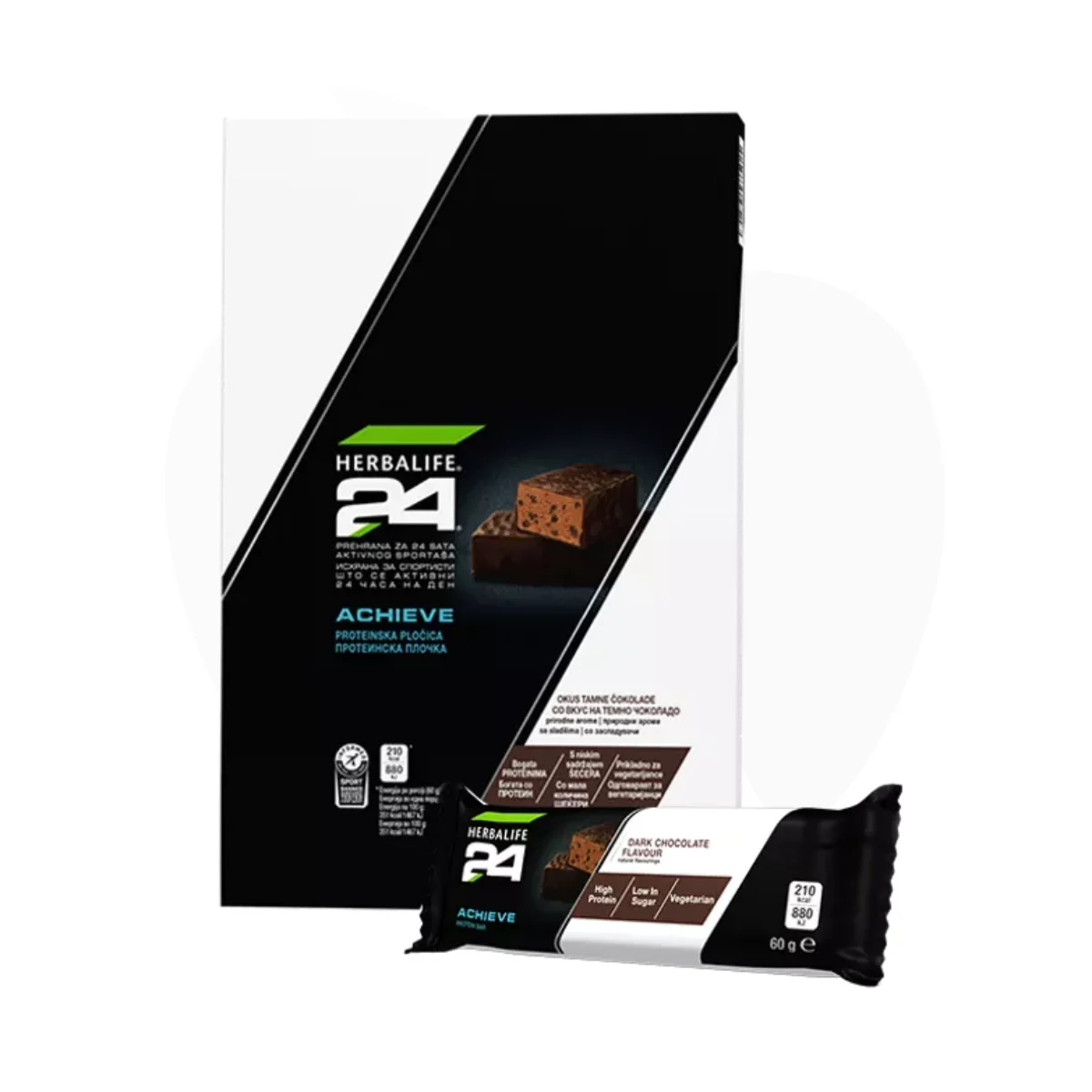 Herbalife24® Achieve Протеинска плочка 1 Herbalife24® Achieve Протеинска плочка